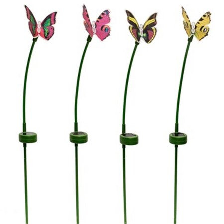 Lawnitator Corp Solar Butterfly Garden Stake, 16PK LA1516819